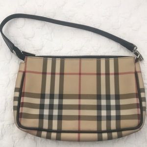 Burberry Pochette like new! Authentic from Saks